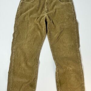 Vintage Levi’s Silvertab brown curduroy pants. Size 34x30